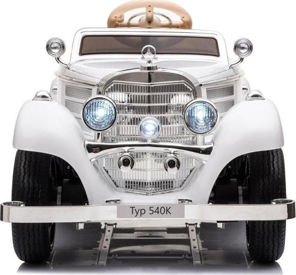 Lean Sport Auto na akumulator Mercedes 540K Bialy
