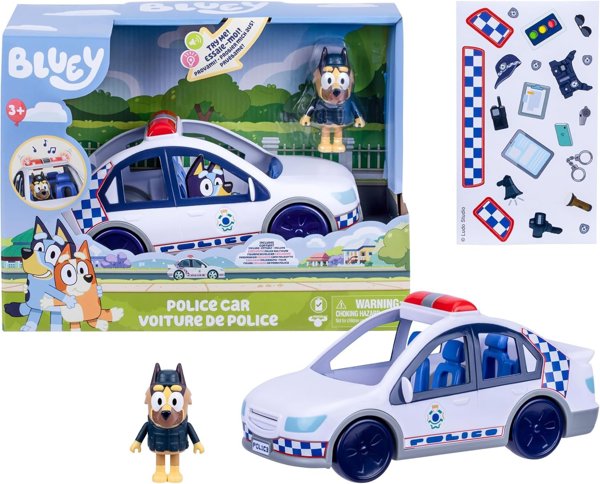 LeanToys MOOSE TOYS Bluey αστυνομικό περιπολικό αυτοκινητο