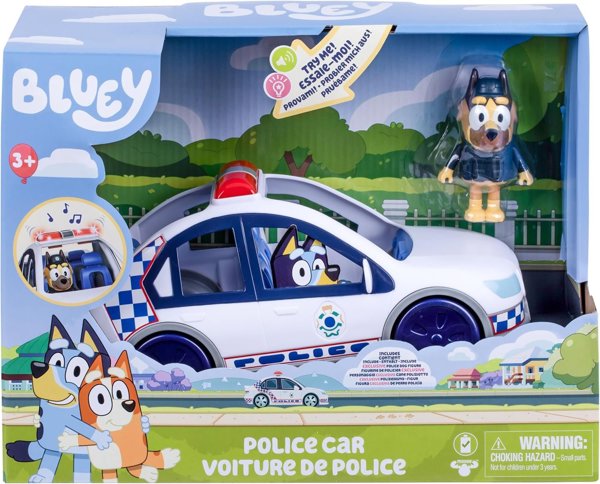 LeanToys MOOSE TOYS Bluey αστυνομικό περιπολικό αυτοκινητο