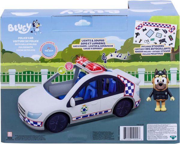 LeanToys MOOSE TOYS Bluey αστυνομικό περιπολικό αυτοκινητο