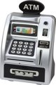 LeanToys ATM Κουμπαράς για Παιδιά, Ηλεκτρονικός Κουμπαράς με Κωδικό, Ασημί/Μαύρο, 13675958