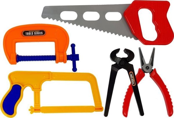 LeanToys Σετ Εργαλείων Μικρός Μάστορας 37 Τεμάχια, Παιδικό Εκπαιδευτικό Κιτ DIY για Αγόρια, 3+ Ετών