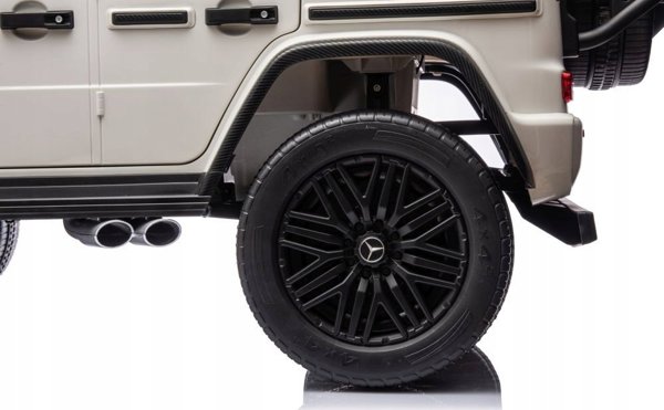Lean Cars Ηλεκτροκίνητο Όχημα Mercedes G63 XXL Λευκό 4x4