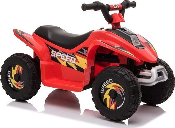 Lean Cars Παιδικό Quad XMX612 με Μπαταρία, 3km/h, Έως 30kg, Κόκκινο