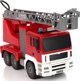 LeanToys Τηλεκατευθυνόμενη Πυροσβεστική με Κινητή Σκάλα και Νερό