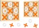 LeanToys Παιχνίδι Τρίλιζα Στρατηγικό Λογικό Ξύλινο LEAN TOYS