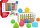 LeanToys Sorter Ελαστική Κύβος Μπάλες Σχήματα Για Βρέφη LEAN Toys