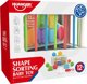 LeanToys Sorter Ελαστική Κύβος Μπάλες Σχήματα Για Βρέφη LEAN Toys