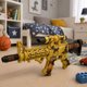 LeanToys Karabin Zabawkowy Moro Luneta Ruchomy Tłumik Światła Dźwięki 54 cm