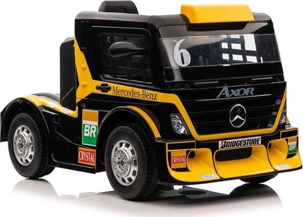 Lean Cars Mercedes XMX622 Ηλεκτροκίνητο Αυτοκίνητο για Παιδιά 12V 10Ah με LCD Οθόνη - Κίτρινο