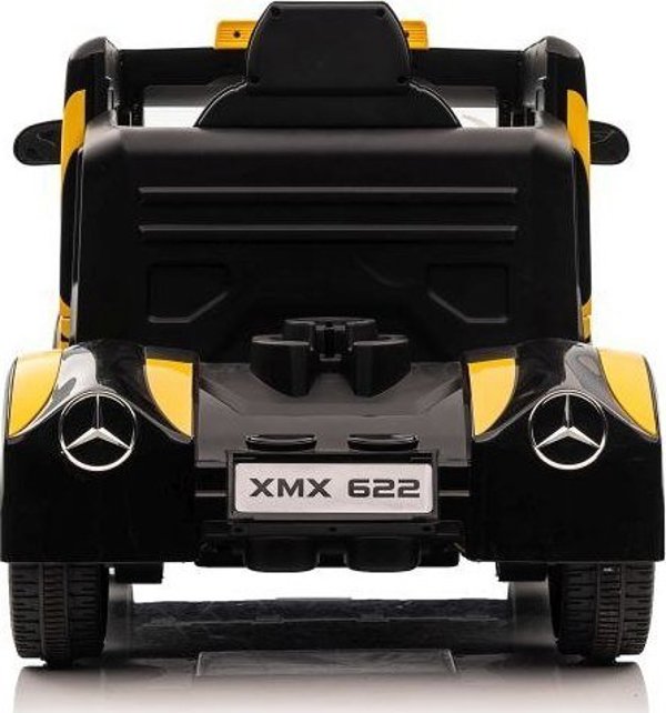 Lean Cars Mercedes XMX622 Ηλεκτροκίνητο Αυτοκίνητο για Παιδιά 12V 10Ah με LCD Οθόνη - Κίτρινο