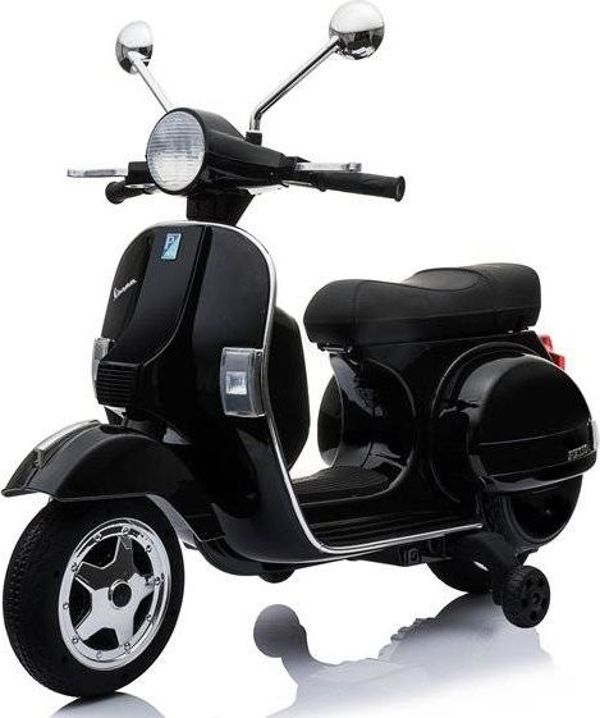 Lean Cars Skuter na Akumulator Vespa Czarny
