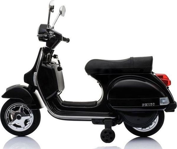 Lean Cars Skuter na Akumulator Vespa Czarny
