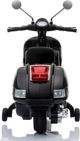 Lean Cars Skuter na Akumulator Vespa Czarny