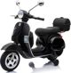 Lean Cars Skuter na Akumulator Vespa Czarny