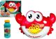 LeanToys Maszyna do Baniek Mydlanych Krab Czerwony LEAN Toys