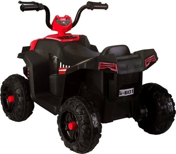 Lean Cars S601 Ηλεκτρικό Τετράτροχο ATV με Ρόδες EVA Κόκκινο