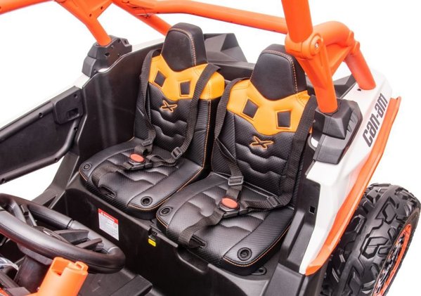 Lean Cars Ηλεκτροκίνητο Αυτοκίνητο Buggy Can-am RS DK-CA001 Πορτοκαλί 4x4