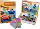 LeanToys Magnetyczna Ukladanka Ksiazka Pojazdy Karty Helikopter Policja LEAN Toys