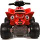 Lean Cars Ηλεκτρικό Quad Παιδικό Αυτοκίνητο με Μεγάλες Ρόδες, Κόκκινο, 3+ Ετών