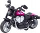 LeanToys Αθλητική Μοτοσικλέτα Harley με Τριβή, Παιχνίδι Μηχανή σε 3 Χρώματα