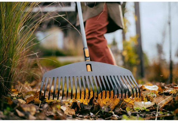 LEAF RAKE FISKARS ONECLICK L