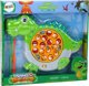 LeanToys Παιχνίδι Δεξιοτήτων Ψάρεμα με Δεινόσαυρους, Επιτραπέζιο για Παιδιά από 3 Ετών, Πράσινο