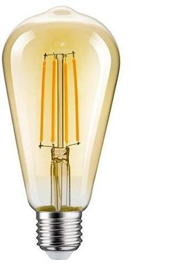 LED Filament bulb E27  ST64  12W  1380lm  3000K  360 degrees   amber 4752233015981 (4752233015981)