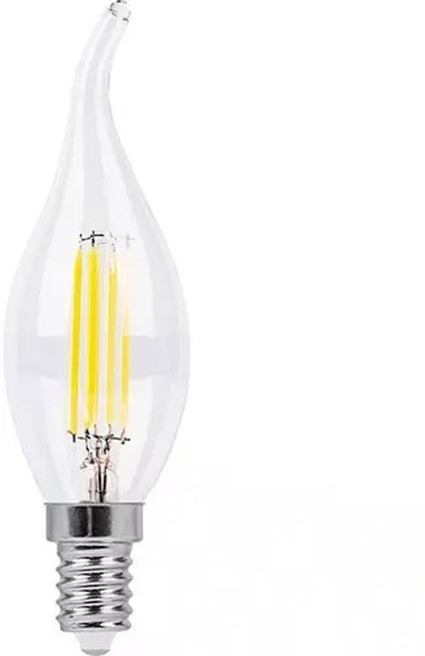 LED Filament bulb E14  C35T  4W  520lm  3000K  360 degrees 4752233015844 (4752233015844)