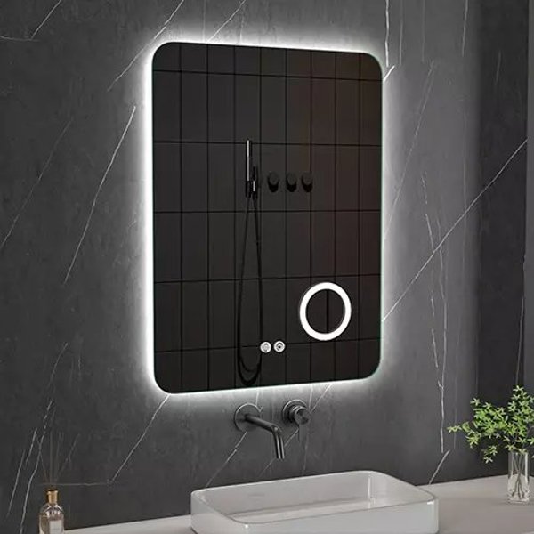 LED mirror GLOW  80 x 60 cm  2700-6500K  24W  2503Lm  IP44 4752233015714 (4752233015714)
