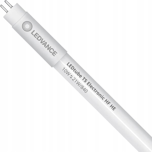 LEDVANCE LED tube T5 for ECG 840, 849mm TUBET5HFHE21P 10W840