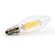 ΛΑΜΠΑ LED B35 2W E14 2700K 250LM FILAM