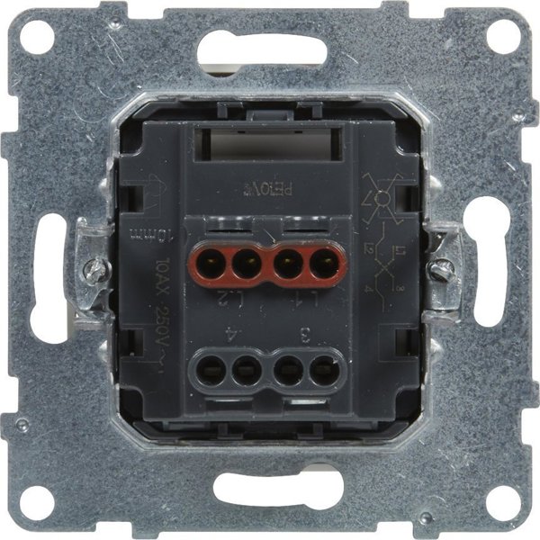 Legrand Suno Διακόπτης Διασταύρωσης 10AX 250V - Λευκό (721107)