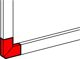 Legrand Κάλυμμα DLP με Γωνία 80x35-50mm 010767