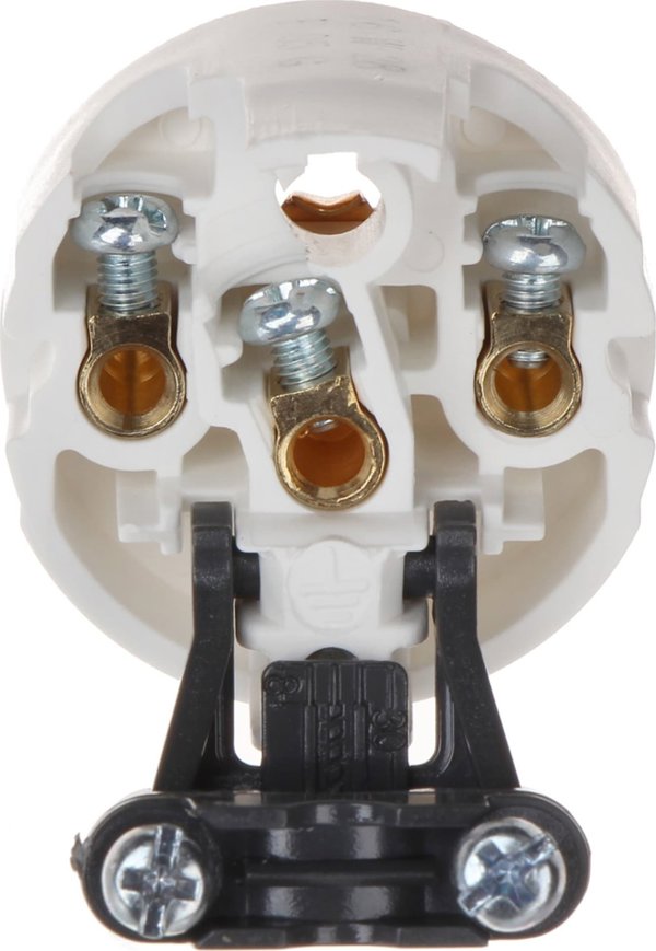 Legrand Γωνιακό Φις Σούκο LE-50103 230V 16A, Λευκό