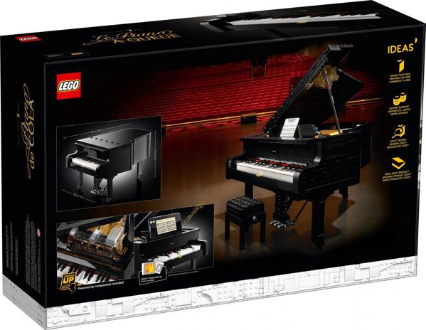 LEGO Ideas Πιάνο με Ουρά (21323) – Κατασκευαστικό Σετ για Ενήλικες