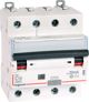 Legrand Διακόπτης διαφορικού-υπερφόρτισης 4P 10A C 0,03A τύπος AC P314 DX3 (411185)