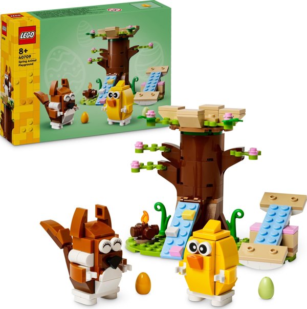 LEGO Creator Ανοιξιάτικη Παιδική Χαρά για Ζωάκια 4 τεμάχια (40709)