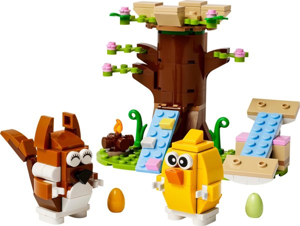 LEGO Creator Ανοιξιάτικη Παιδική Χαρά για Ζωάκια 4 τεμάχια (40709)