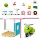 LEGO Friends Ζαχαροπλαστείο με Ντόνατς 41723 - Σετ Παιχνιδιού για Παιδιά 4+ Ετών με Μίνι Φιγούρες Liann και Leo