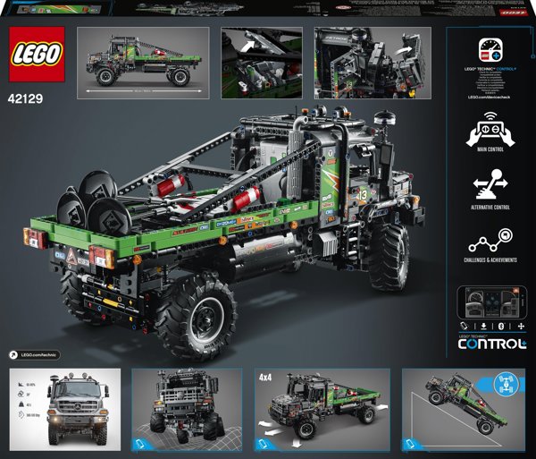 LEGO Technic Φορτηγό Mercedes-Benz Zetros με τετρακίνηση (42129)
