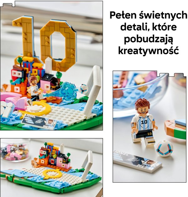 LEGO Lionel Messi - Ποδοσφαιρικές Στιγμές (43011) - Σετ Κατασκευών