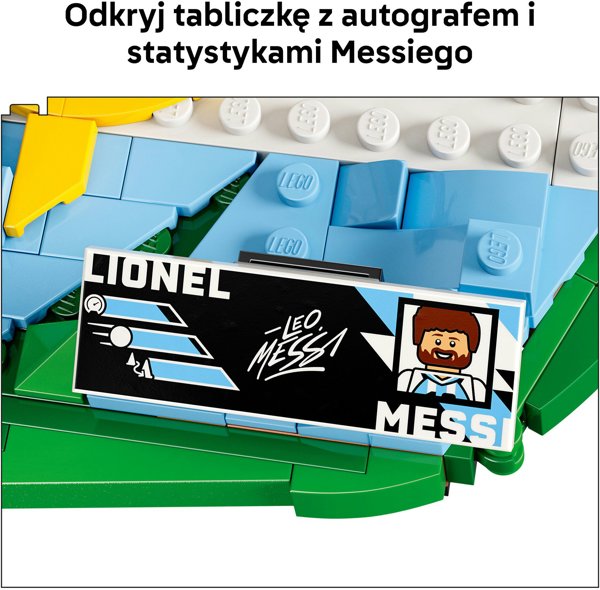 LEGO Lionel Messi - Ποδοσφαιρικές Στιγμές (43011) - Σετ Κατασκευών