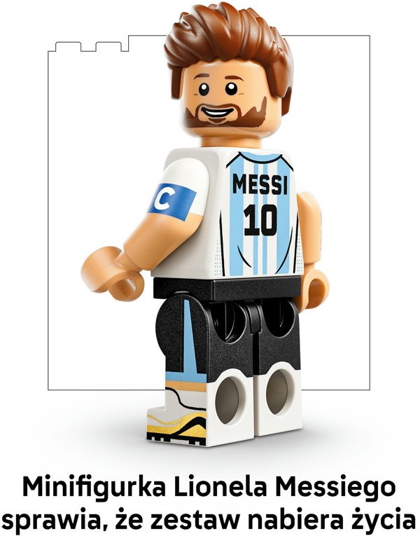 LEGO Lionel Messi - Ποδοσφαιρικές Στιγμές (43011) - Σετ Κατασκευών