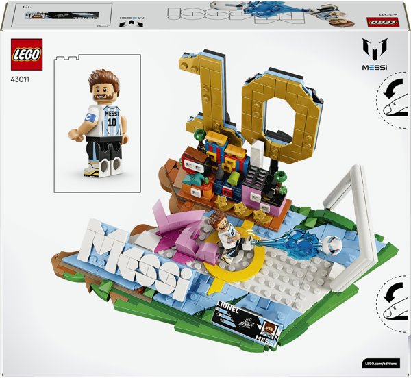 LEGO Lionel Messi - Ποδοσφαιρικές Στιγμές (43011) - Σετ Κατασκευών