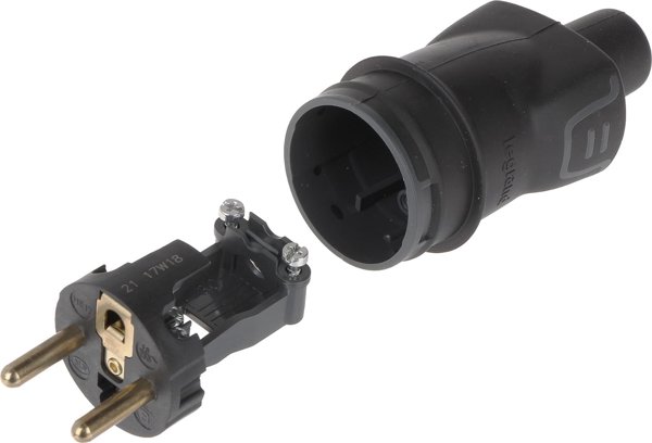 Legrand Πρίζα Σούκο Απλή 16A 230V, Λευκό, LE-50114