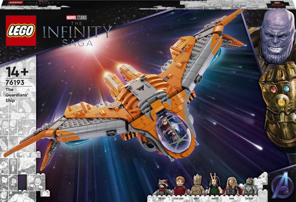 LEGO Marvel Statek Straznikow (76193)