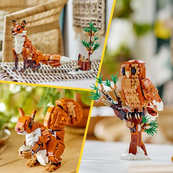 LEGO Creator Δασικά ζώα: Κόκκινη αλεπού (31154)