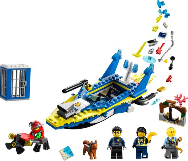 LEGO City Sledztwa wodnej policji (60355)