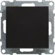 Legrand SUNO Μονοπολικός Διακόπτης Φωτισμού, 10AX, 250V, Αυτόματοι Ακροδέκτες, Μαύρο Χρώμα - 721401